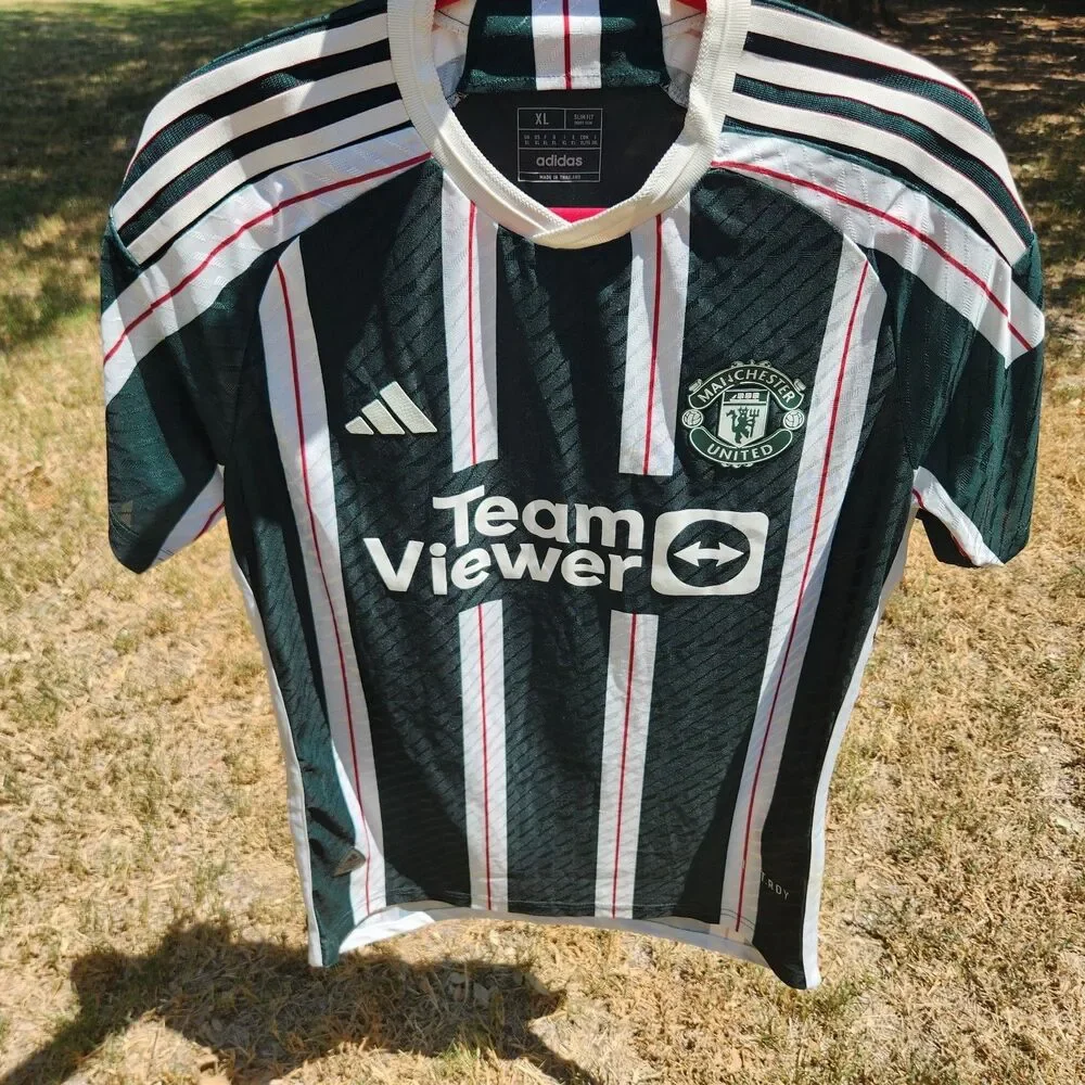 Adidas Manchester United Heat RDY Away Soccer Jersey 2023/24 Size XL Team Viewer